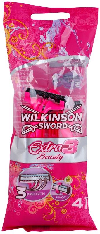 Wilkinson Sword Extra 3 Beauty jednorázová holítka 4 ks