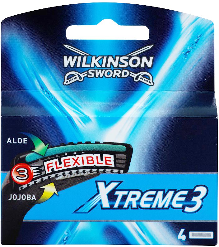 Wilkinson Sword Xtreme 3 lames de rechange 4 pièces