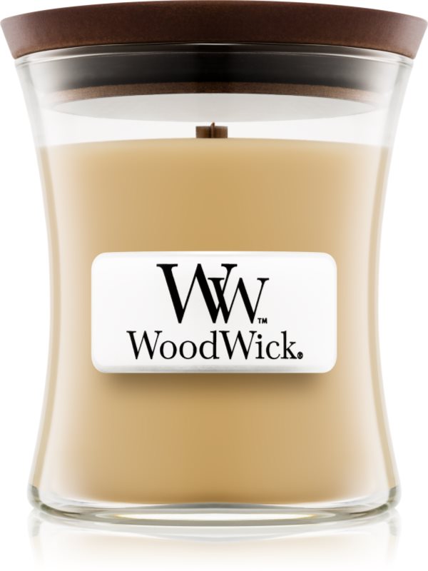 Woodwick At The Beach dišeča sveča 85 g majhna