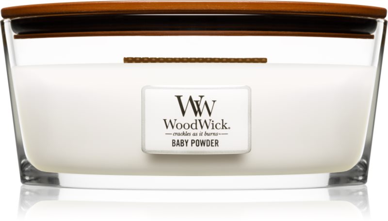 Woodwick Baby Powder vonná sviečka 453,6 g Hearthwick