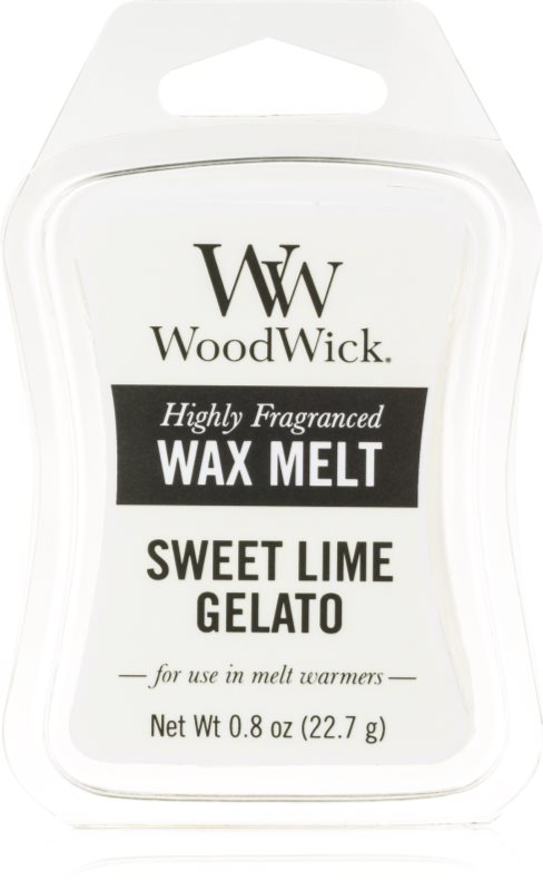 Woodwick Sweet Lime Gelato ceară pentru aromatizator 22,7 g