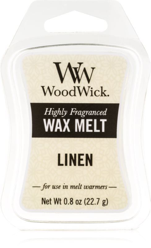 Woodwick Linen vosk do aromalampy 22,7 g