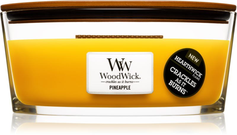 Woodwick Pineapple illatos gyertya 453,6 g Hearthwick