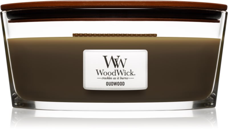Woodwick Oudwood bougie parfumée 453,6 g Hearthwick