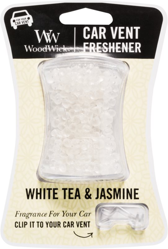 Woodwick White Tea & Jasmin Autoduft Clip
