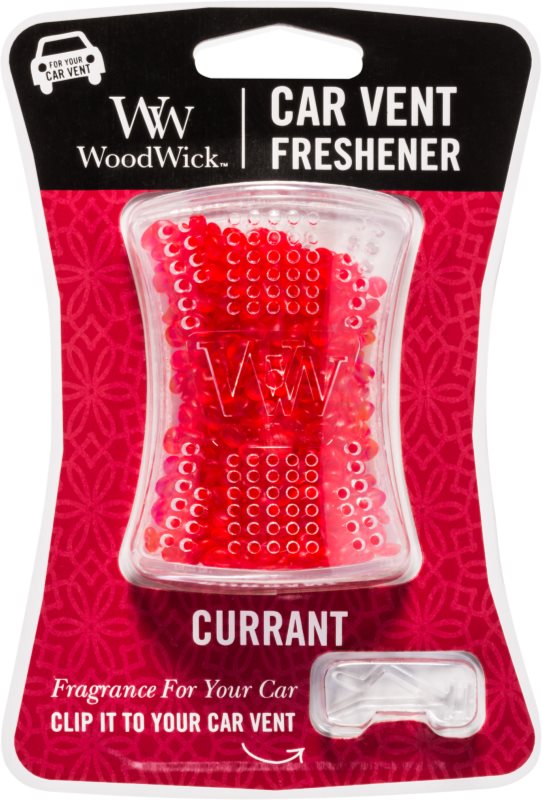 Woodwick Currant parfum pentru masina Clip