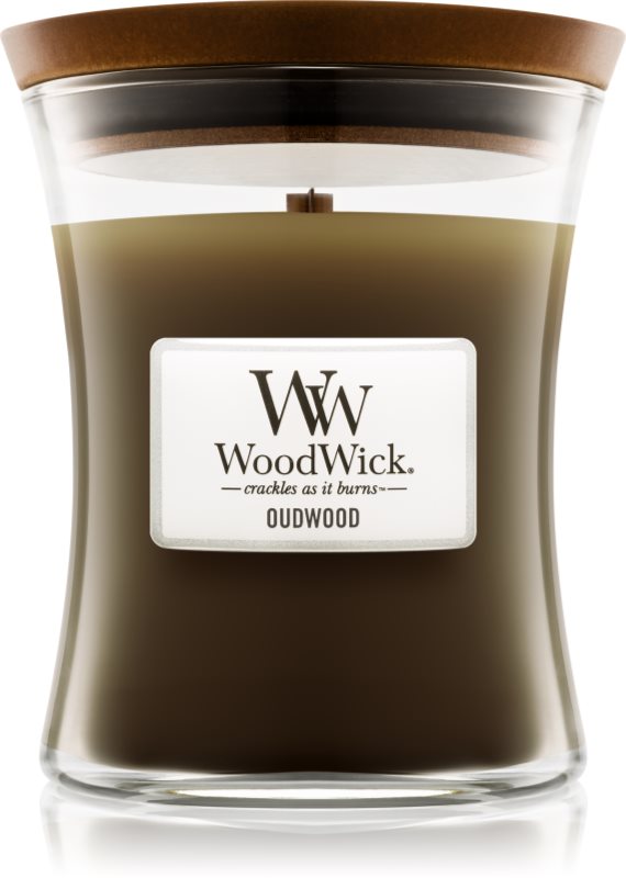 Woodwick Oudwood lumanari parfumate 275 g mediu