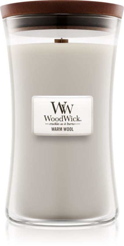 Woodwick Warm Wool Scented Candle 609,5 g Large