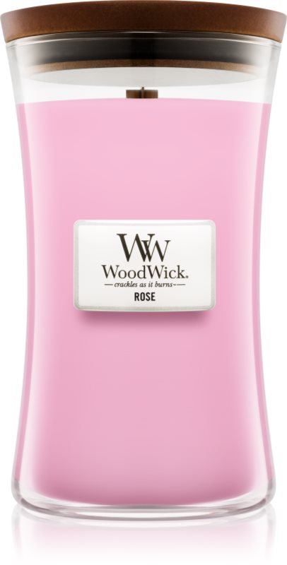 Woodwick Rose vonná sviečka 609,5 g veľká