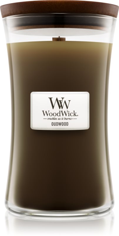 Woodwick Oudwood Scented Candle 609,5 g Large