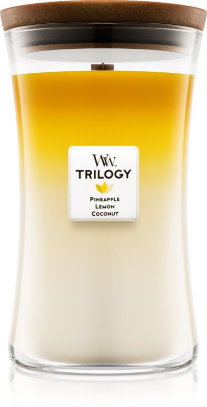 Woodwick Trilogy Fruits of Summer Duftkerze 609,5 g große
