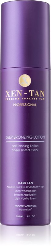 Xen-Tan Dark Tan Selbstbräuner-Bronzer-Milch Für Gesicht und Körper