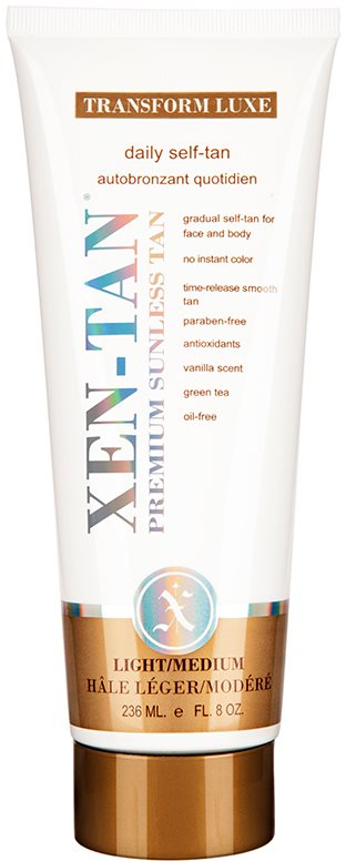 Xen-Tan Light creme autobronzeador para corpo e rosto de bronzeamento gradual