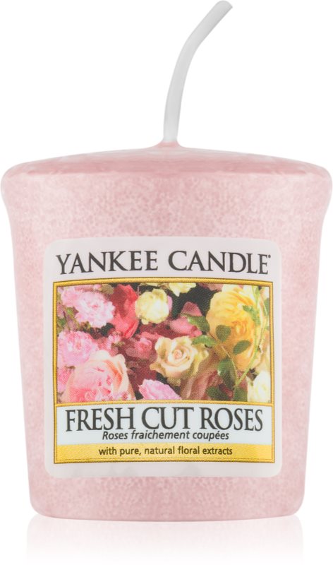 Yankee Candle Fresh Cut Roses вотивна свещ 49 гр.