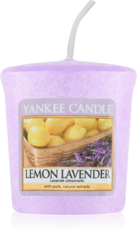 Yankee Candle Lemon Lavender velas votivas 49 g