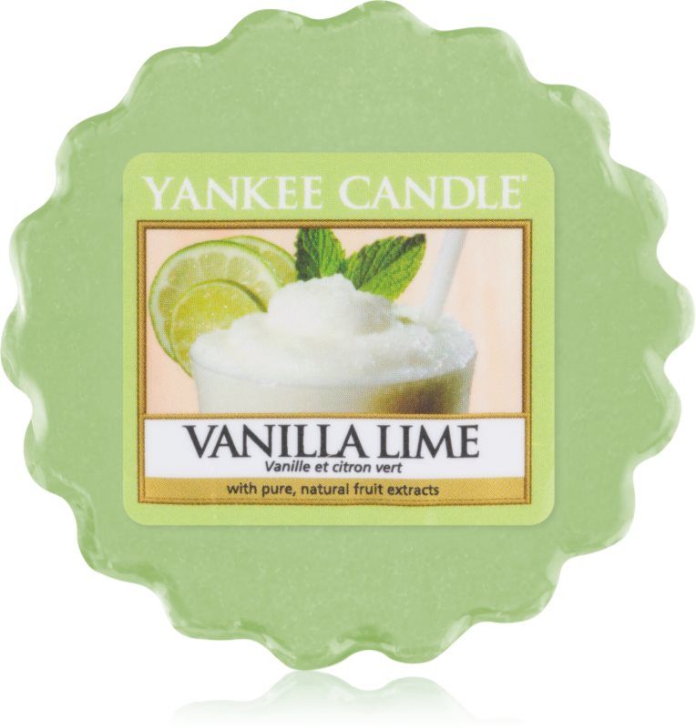 Yankee Candle Vanilla Lime cera derretida aromatizante 22 g