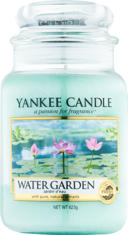 Yankee Candle Water Garden Αρωματικό κερί 623 γρ Κλασικό μεγάλο