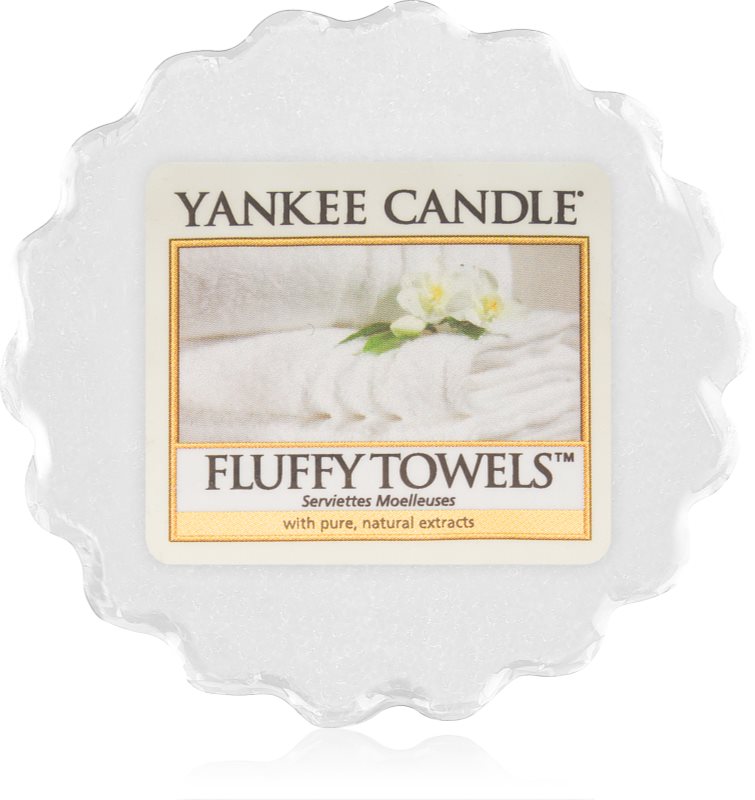 Yankee Candle Fluffy Towels tartelette en cire 22 g