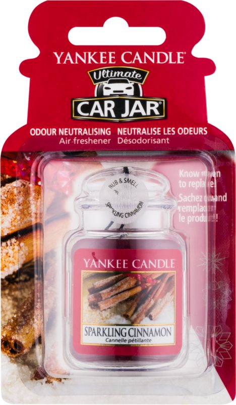 Yankee Candle Sparkling Cinnamon parfum pentru masina