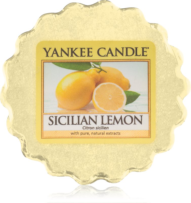 Yankee Candle Sicilian Lemon ceară pentru aromatizator 22 g