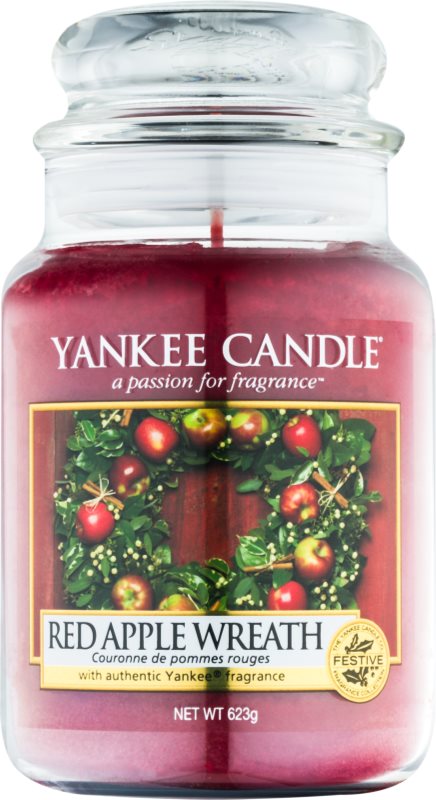 Yankee Candle Red Apple Wreath Scented Candle 623 g Classic Large