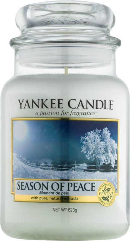 Yankee Candle Season of Peace lumanari parfumate 623 g Clasic mare