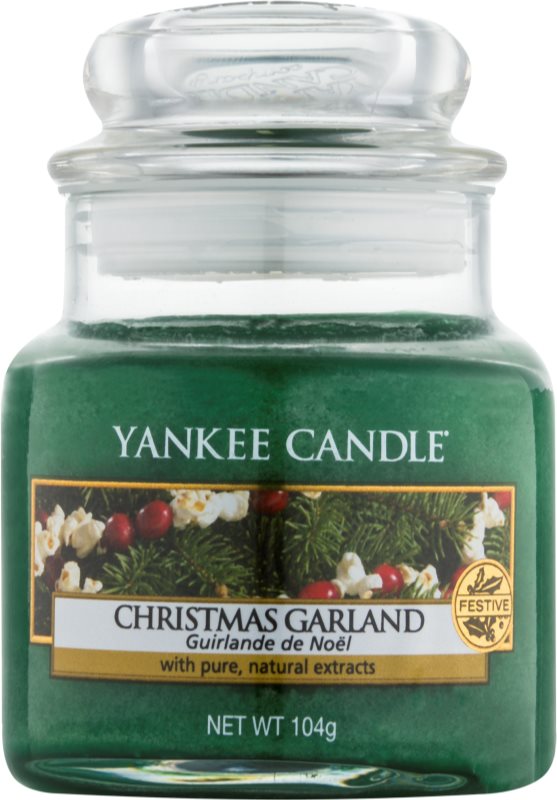 Yankee Candle Christmas Garland candela profumata 104 g Classic piccola