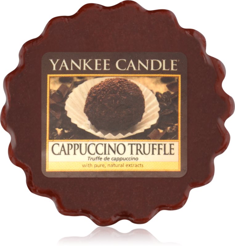 Yankee Candle Cappuccino Truffle tartelette en cire 22 g