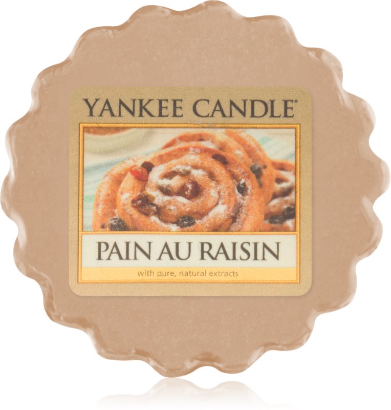 Yankee Candle Pain au Raisin Wachs für Aromalampen 22 g