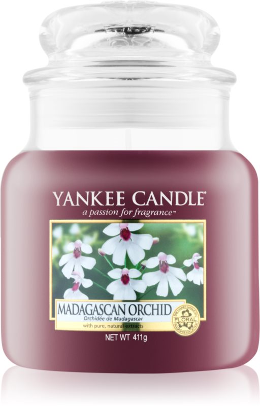 Yankee Candle Madagascan Orchid Scented Candle 411 g Classic Medium