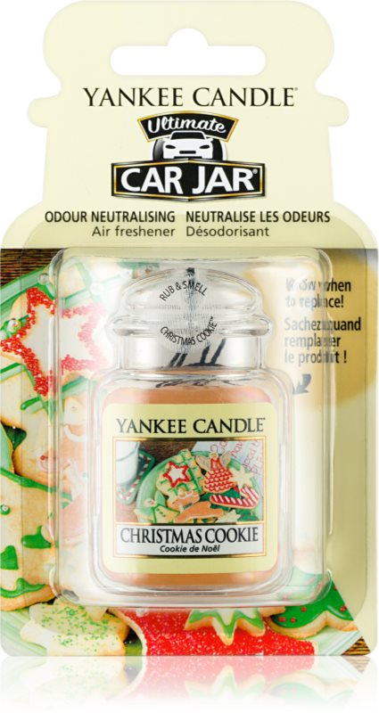 Yankee Candle Christmas Cookie odświeżacz do samochodu wiszące