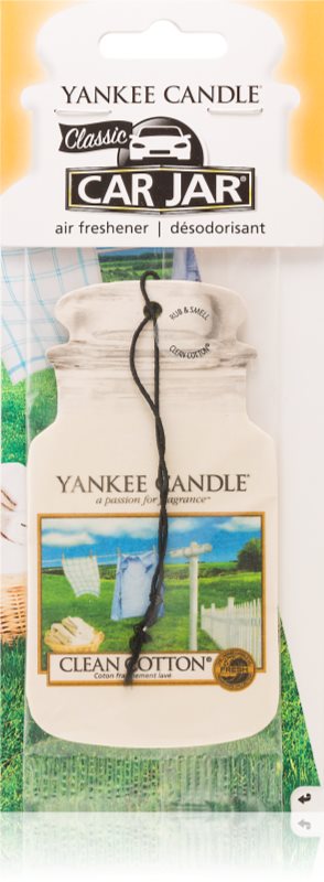 Yankee Candle Clean Cotton Lufterfrischer fürs Auto