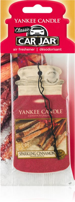 Yankee Candle Sparkling Cinnamon désodorisant voiture à suspendre