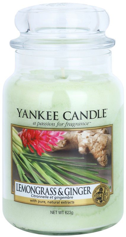 Yankee Candle Lemongrass & Ginger Scented Candle 623 g Classic Large