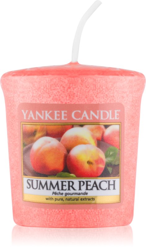 Yankee Candle Summer Peach Votiefkaarsen 49 gr
