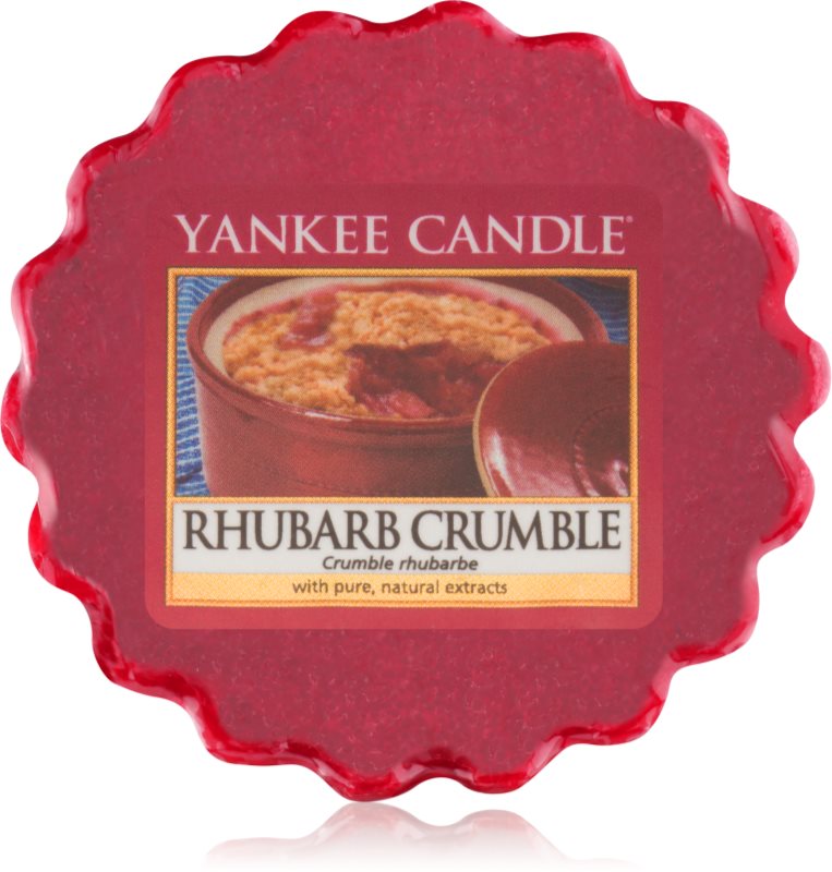 Yankee Candle Rhubarb Crumble восък за арома-лампа 22 гр.