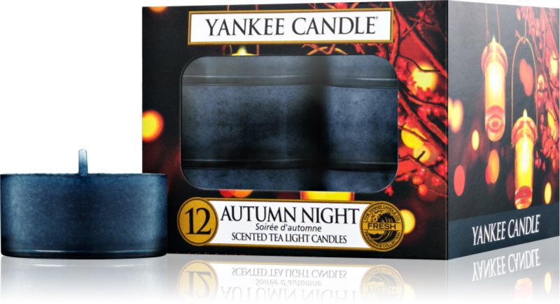 Yankee Candle Autumn Night bougie chauffe-plat 12 pcs
