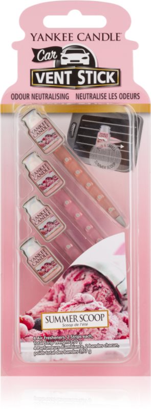 Yankee Candle Summer Scoop Car Air Freshener 4 st. I.