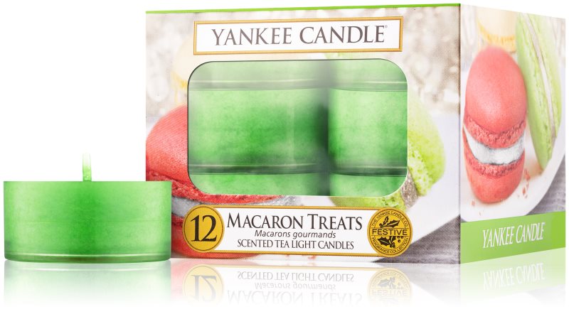 Yankee Candle Macaron Treats świeczka typu tealight 12 szt.