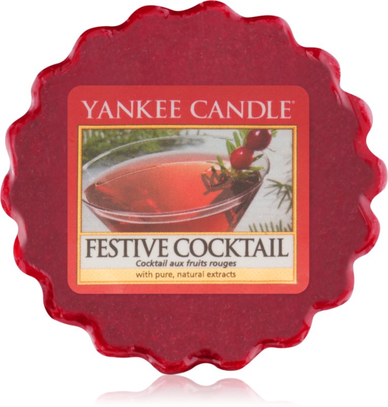 Yankee Candle Festive Cocktail Wachs für Aromalampen 22 g