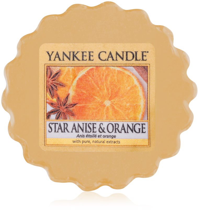 Yankee Candle Star Anise & Orange cera per lampada aromatica 22 g