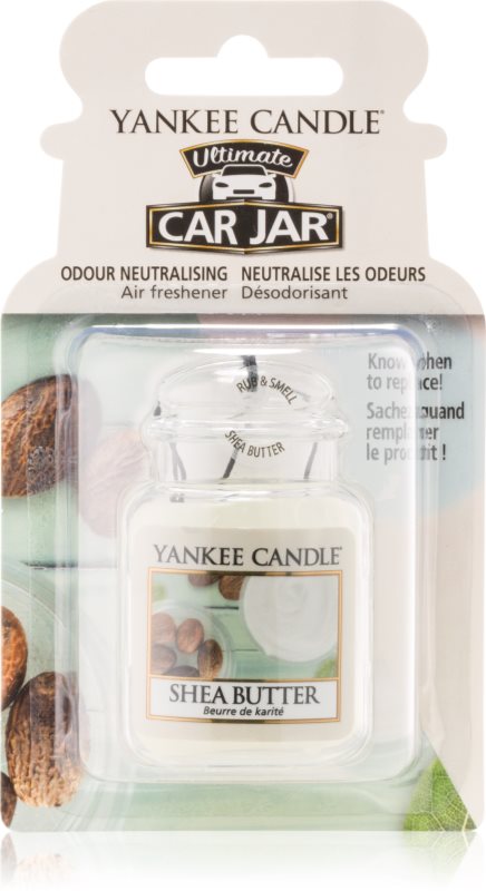 Yankee Candle Shea Butter Άρωμα για αυτοκίνητο κρεμαστή