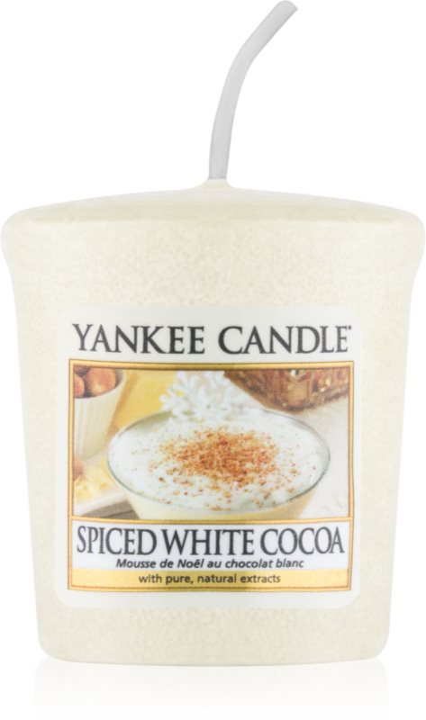 Yankee Candle Spiced White Cocoa Votivkerze 49 g