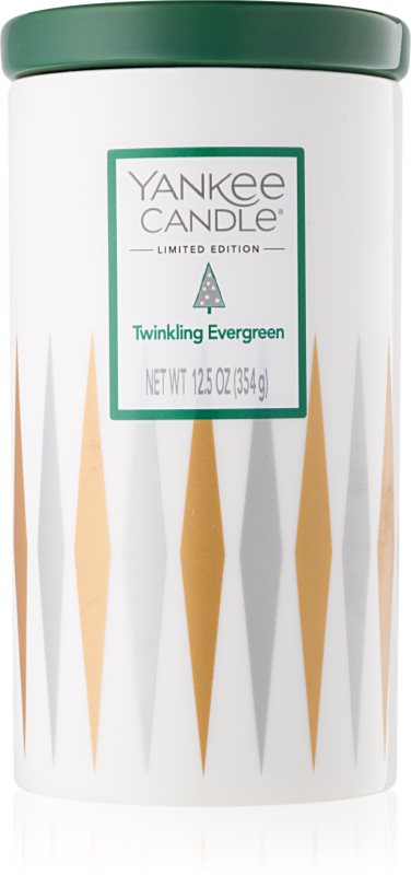 Yankee Candle Twinkling Evergreen illatos gyertya 354 g