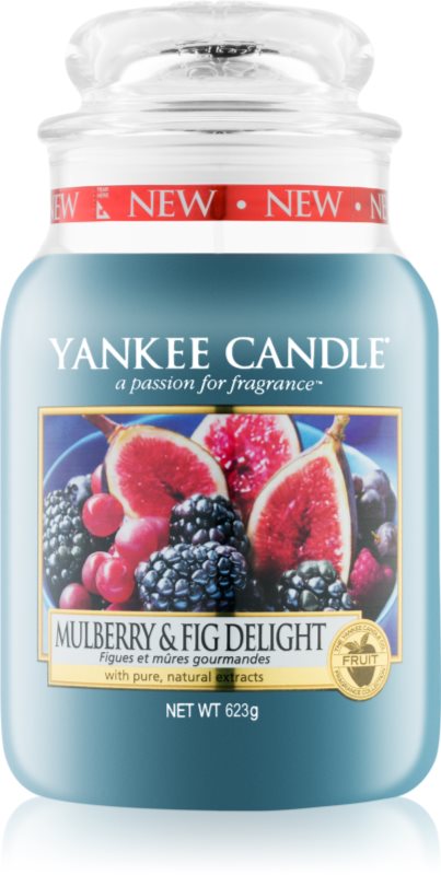 Yankee Candle Mulberry & Fig Duftkerze 623 g Classic groß