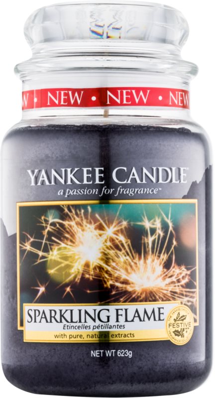 Yankee Candle Sparkling Flame Scented Candle 623 g Classic Large