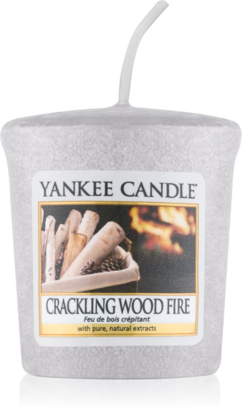 Yankee Candle Crackling Wood Fire Votivkerze 22 g