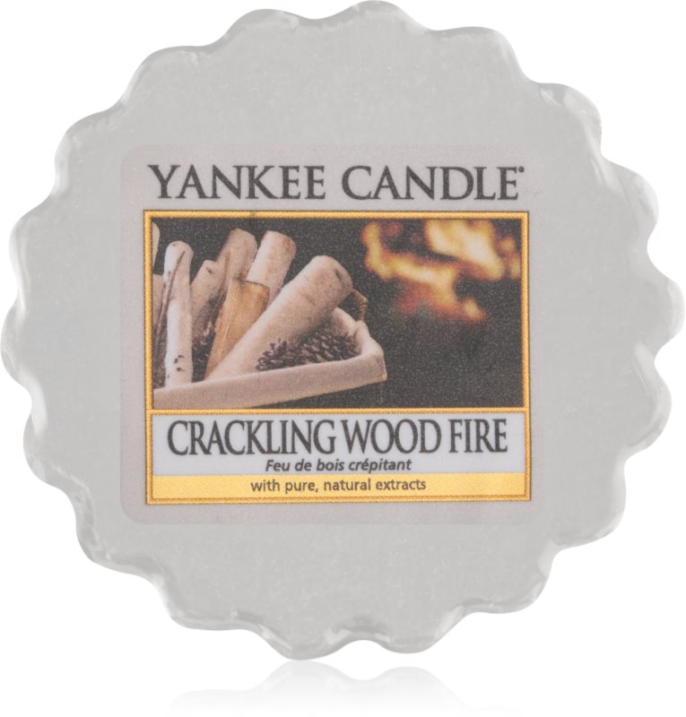 Yankee Candle Crackling Wood Fire wosk zapachowy 22 g