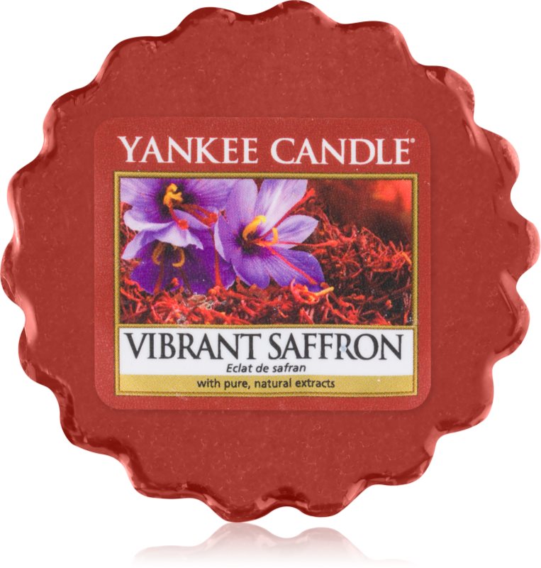 Yankee Candle Vibrant Saffron Duftwachs für Aromalampe 22 g