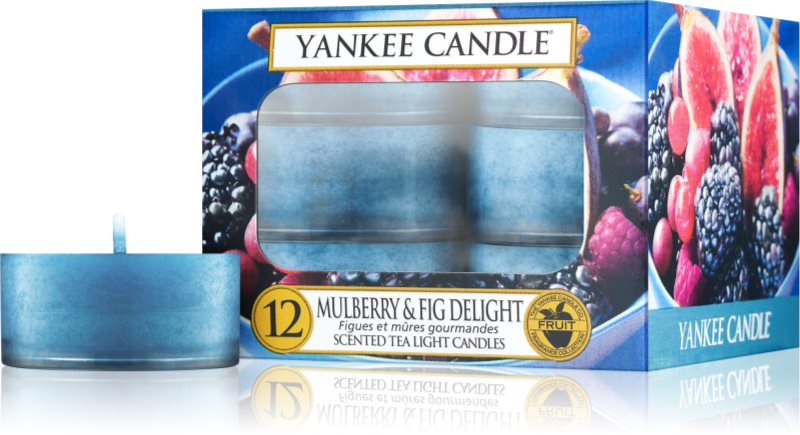 Yankee Candle Mulberry & Fig teamécses 12 db